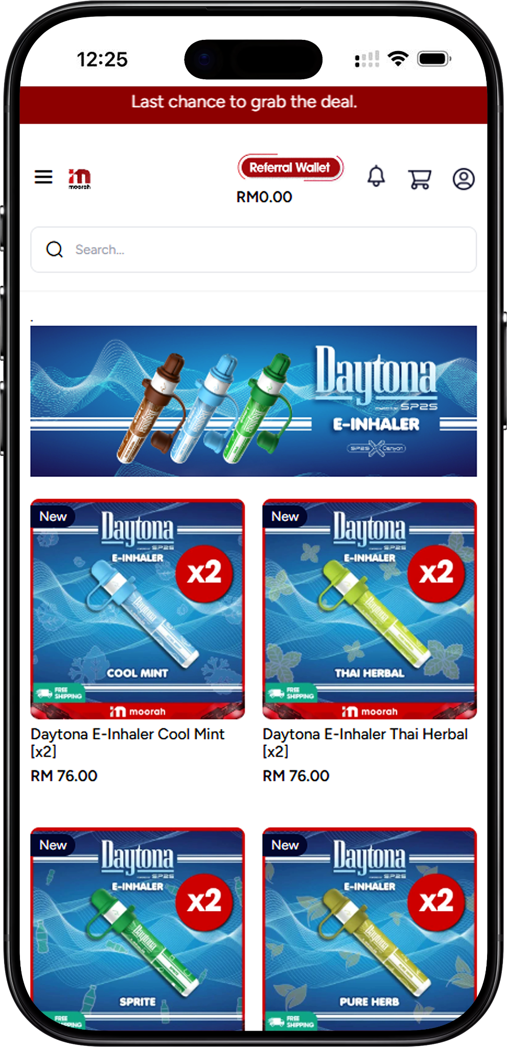 Daytona E-Inhaler Collection