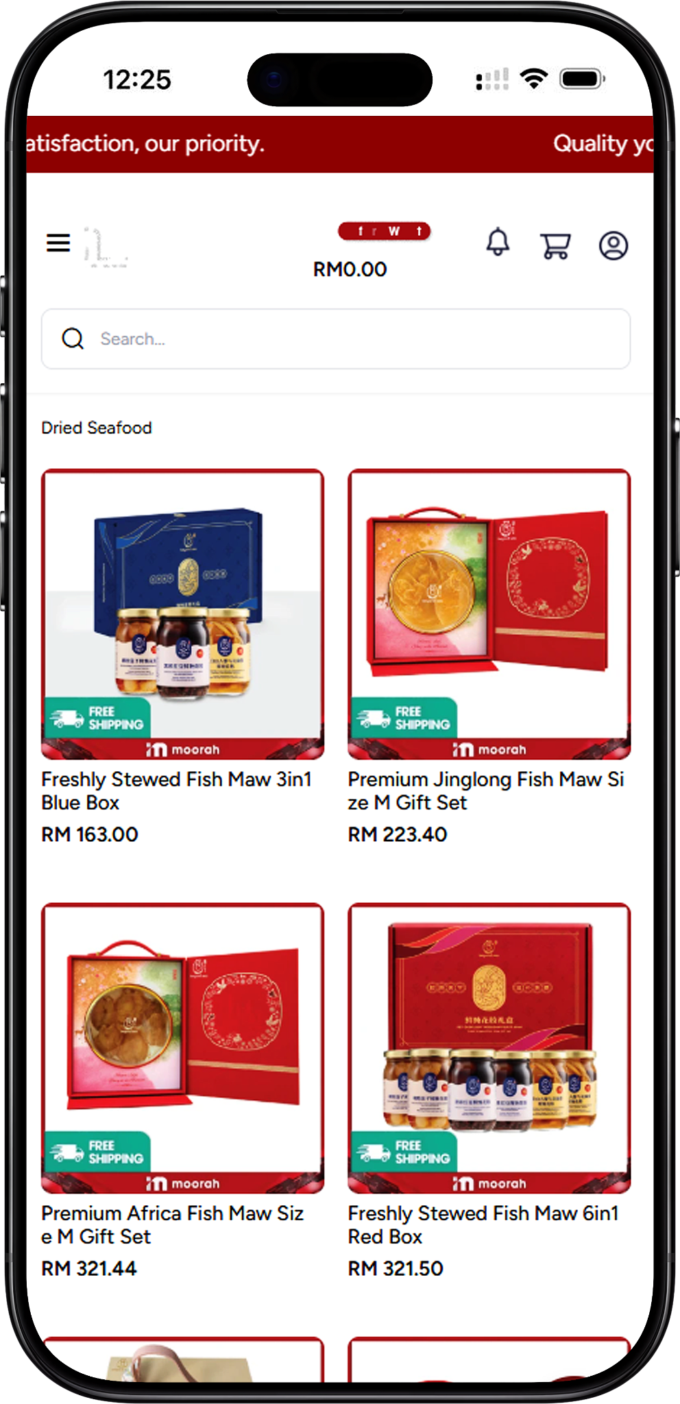 Moorah Dried Seafood Collection