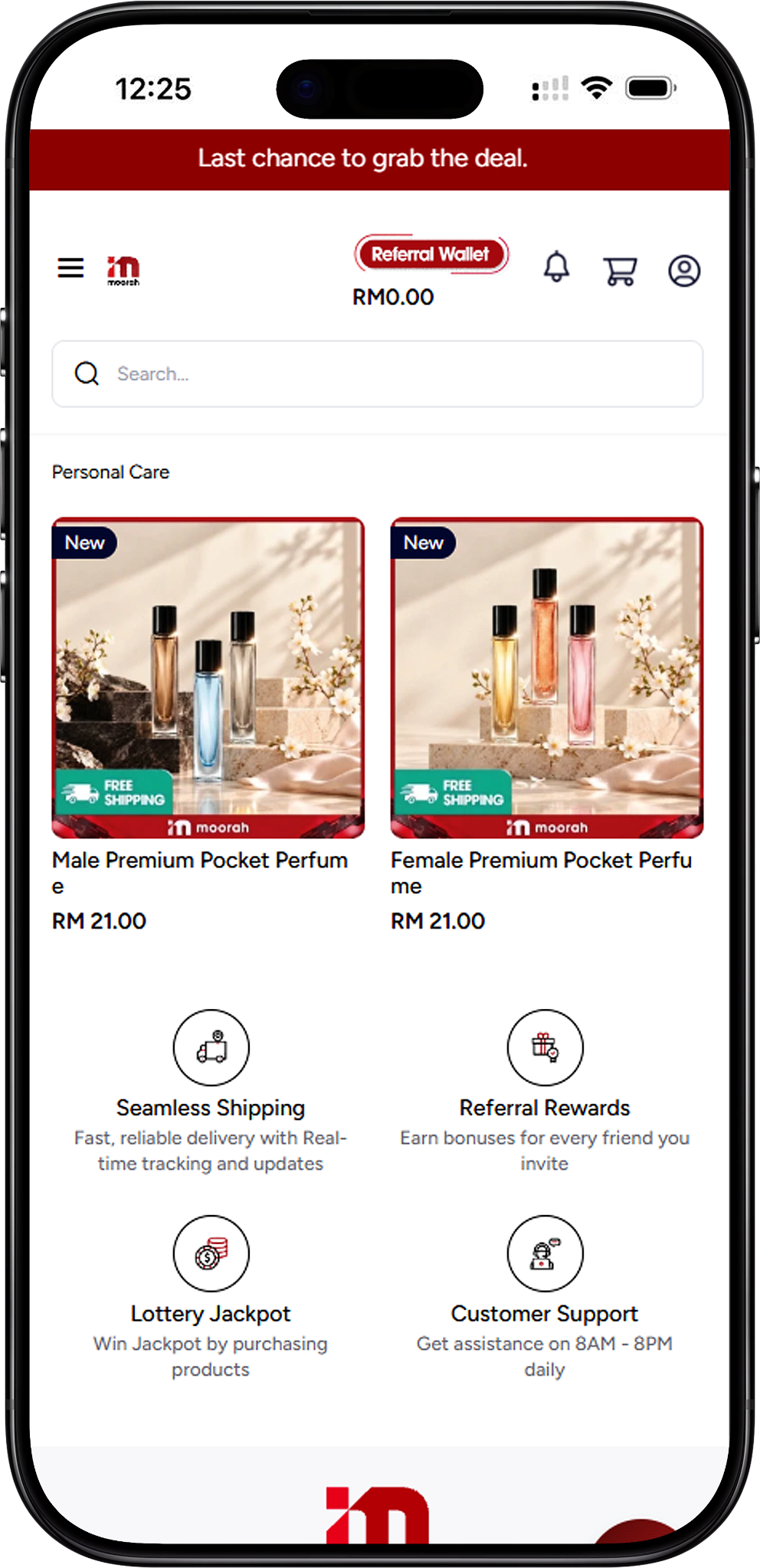 Moorah Personal Care Product Collection