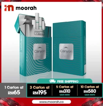 Canyon Signature Green (1 Carton / 10 Packs)