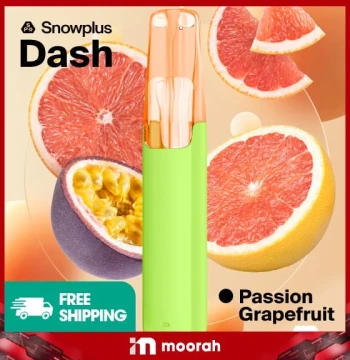 Dash Disposable - [Passion Grapefruit] [2 Pcs]